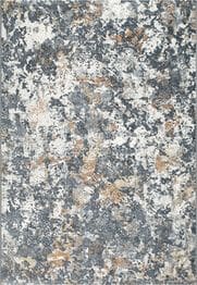 Dynamic Rugs COUTURE 52023-3616 Charcoal and Copper